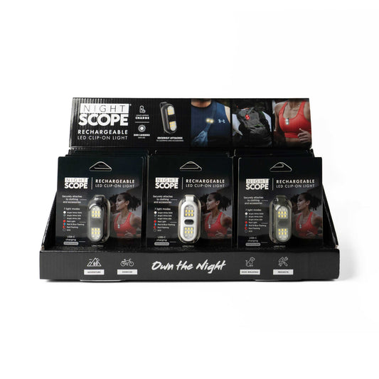 Rechargeable LED Clip-On Light