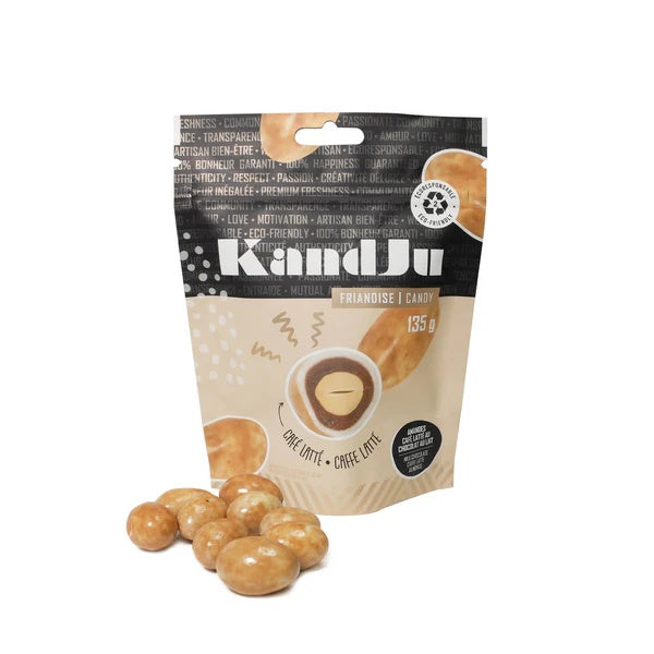 Chocolate Cafe Latte Almonds | 135g Bag