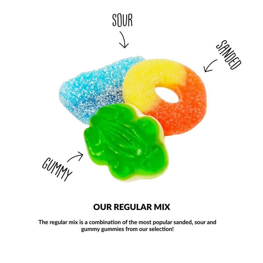 Regular Mix Sanded + Classic | 225g Bucket