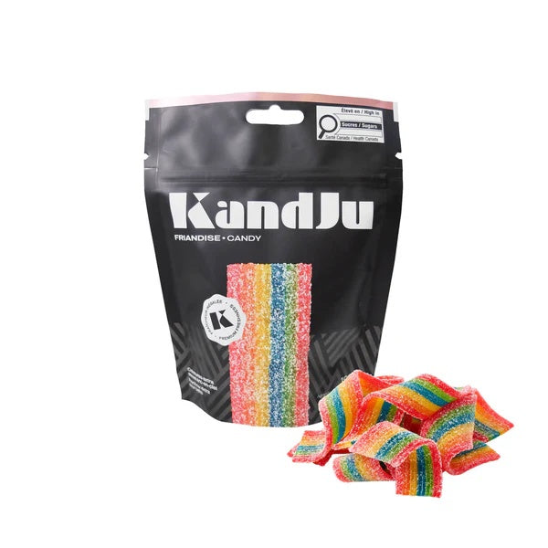 Sour Rainbow Belts | 100g Bag