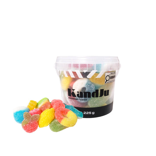 Sanded (sugar-coated) Gummy | 225g Bucket