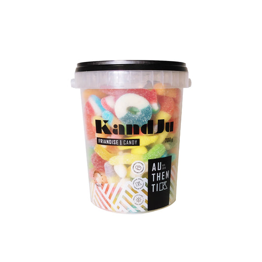 Sanded (sugar-coated) Gummy | 700g Bucket