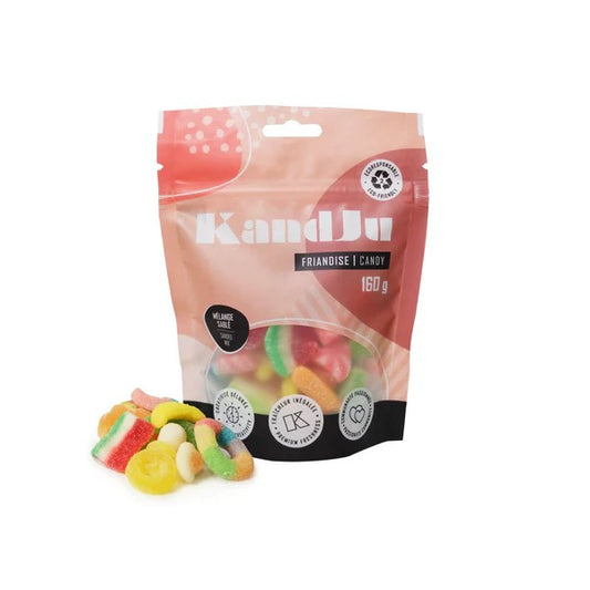 Sanded (sugar-coated) Gummy | 160g Bag