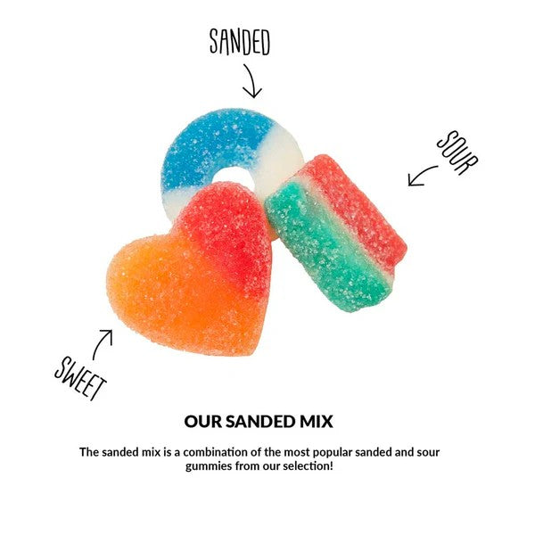 Sanded (sugar-coated) Gummy | 160g Bag