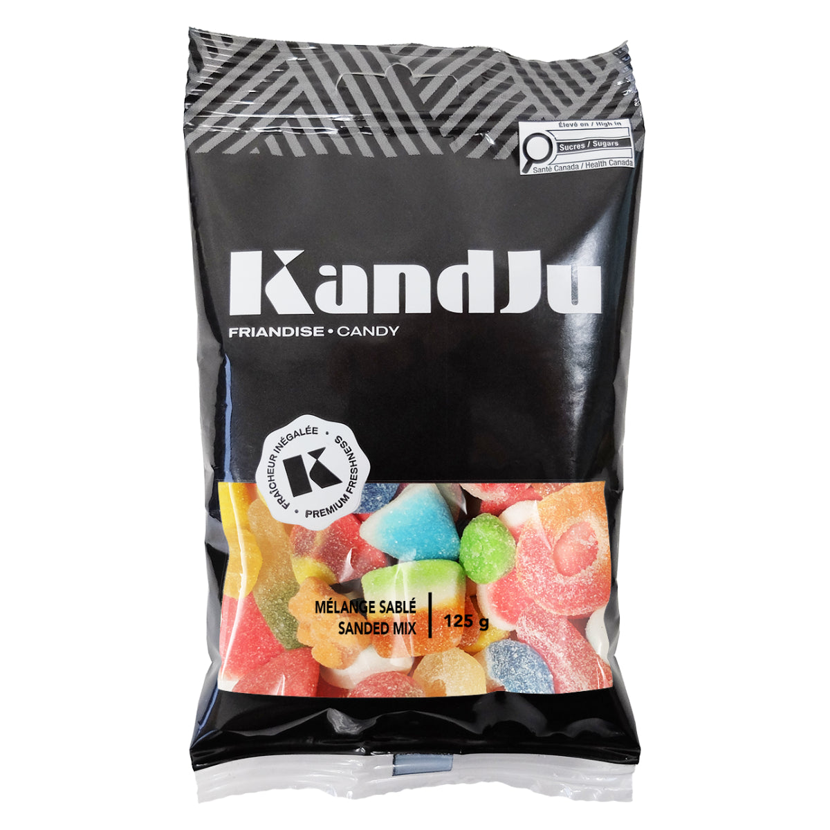 Sanded (sugar-coated) Gummy | 125g Bag