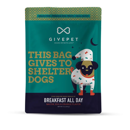 Breakfast All Day Baked Dog Biscuits | 11 Oz. Bag