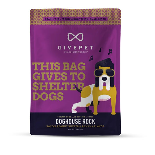 Doghouse Rock Baked Dog Biscuits | 11 Oz. Bag