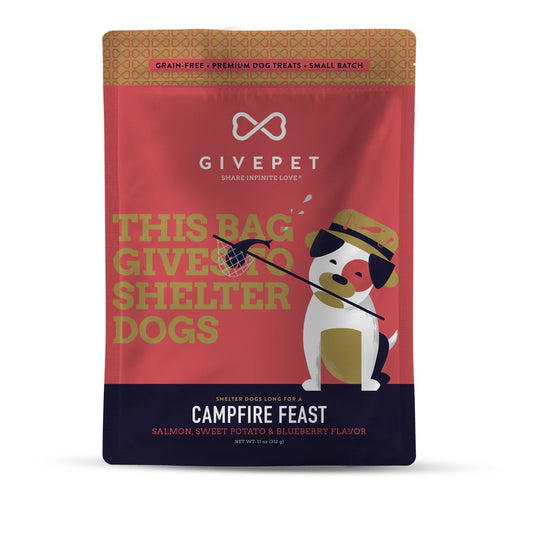 Campfire Feast Baked Dog Biscuits | 11 Oz. Bag
