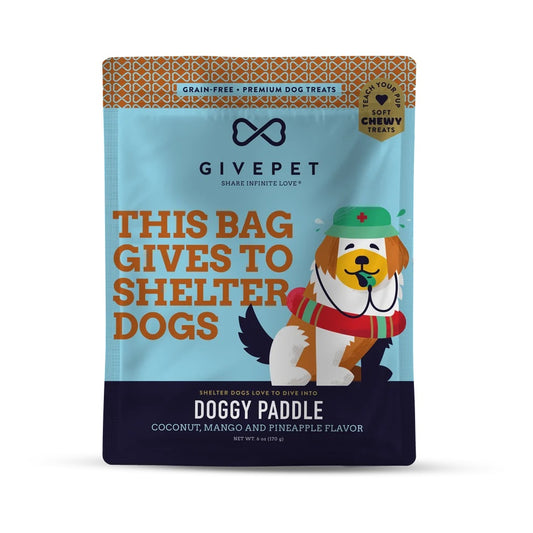 Doggy Paddle Training Dog Treats | 6 Oz. Bag
