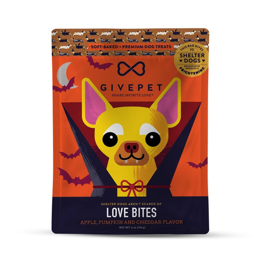 Love Bites Dog & Cat Halloween Treats | 6 Oz. Bag