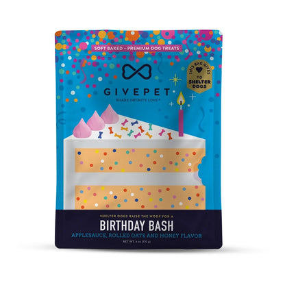 Birthday Bash Soft-Baked Dog Treats | 6 Oz. Bag