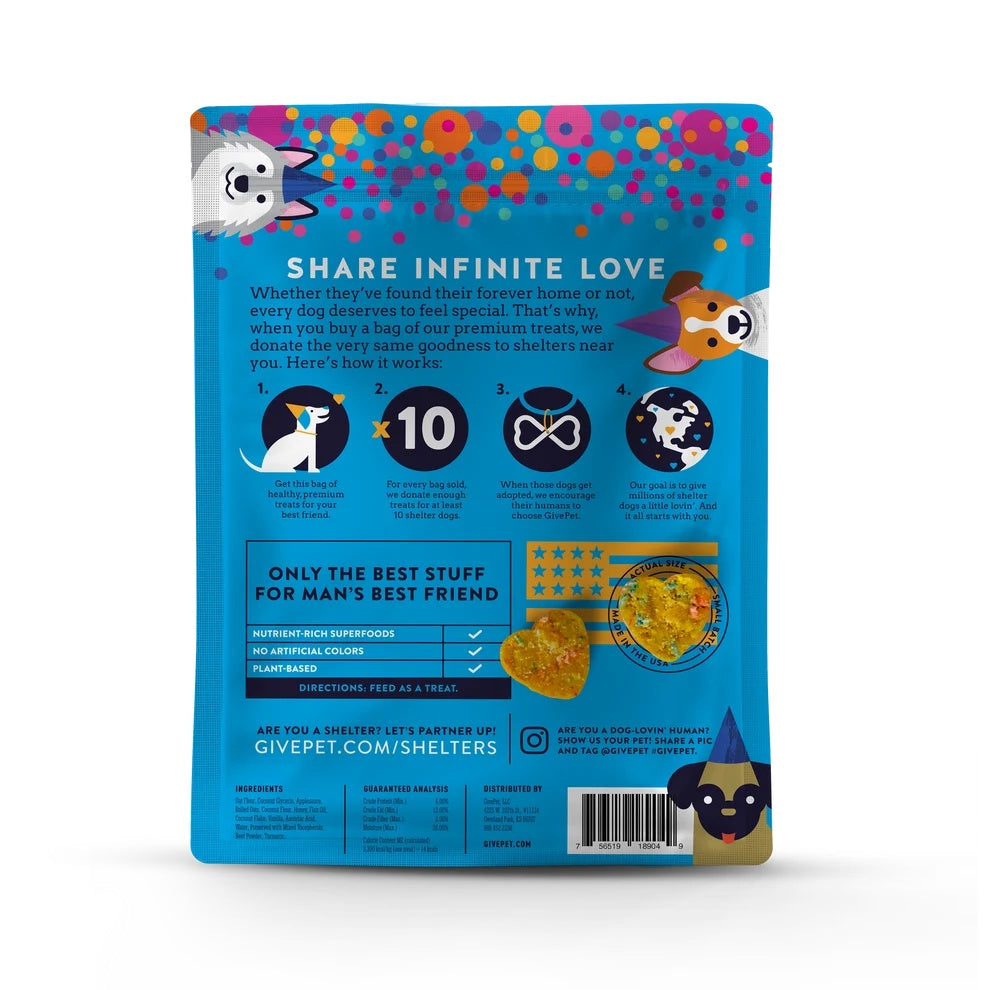 Birthday Bash Soft-Baked Dog Treats | 6 Oz. Bag
