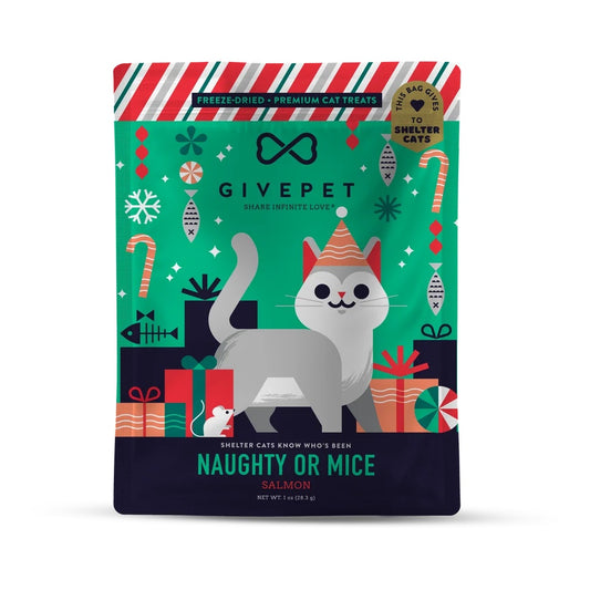 Naughty Or Mice Dog & Cat Holiday Treats | 1 Oz. Bag