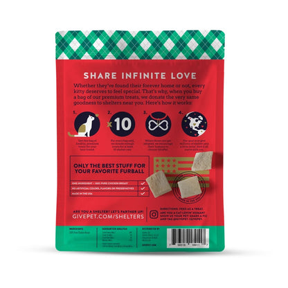 Santa Claws Dog & Cat Holiday Treats | 1.25 Oz. Bag