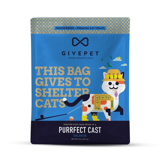 Purrfect Cast Freeze-Dried Cat Treats | 1.25 Oz. Bag