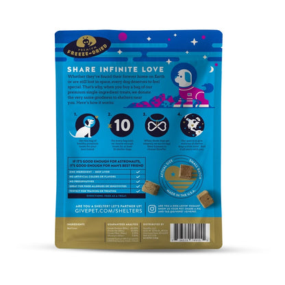 Space Cowboy Freeze-Dried Dog Treats | 3 Oz. Bag