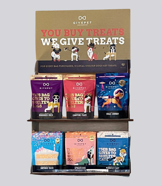 GIVEPET Table-Top Display