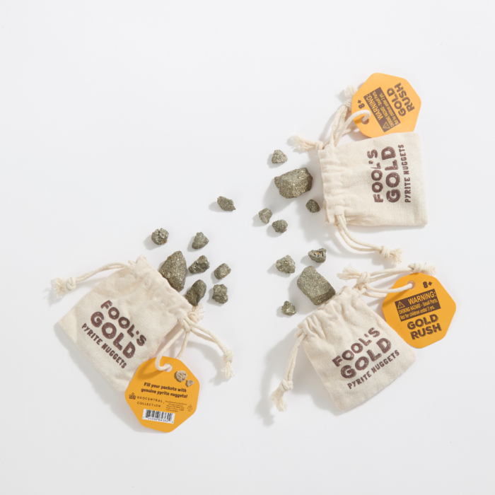 Gold Rush; Pyrite Nugget Bag