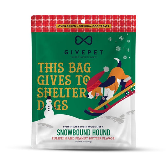 Snowbound Hound Dog & Cat Holiday Treats | 6 Oz. Bag