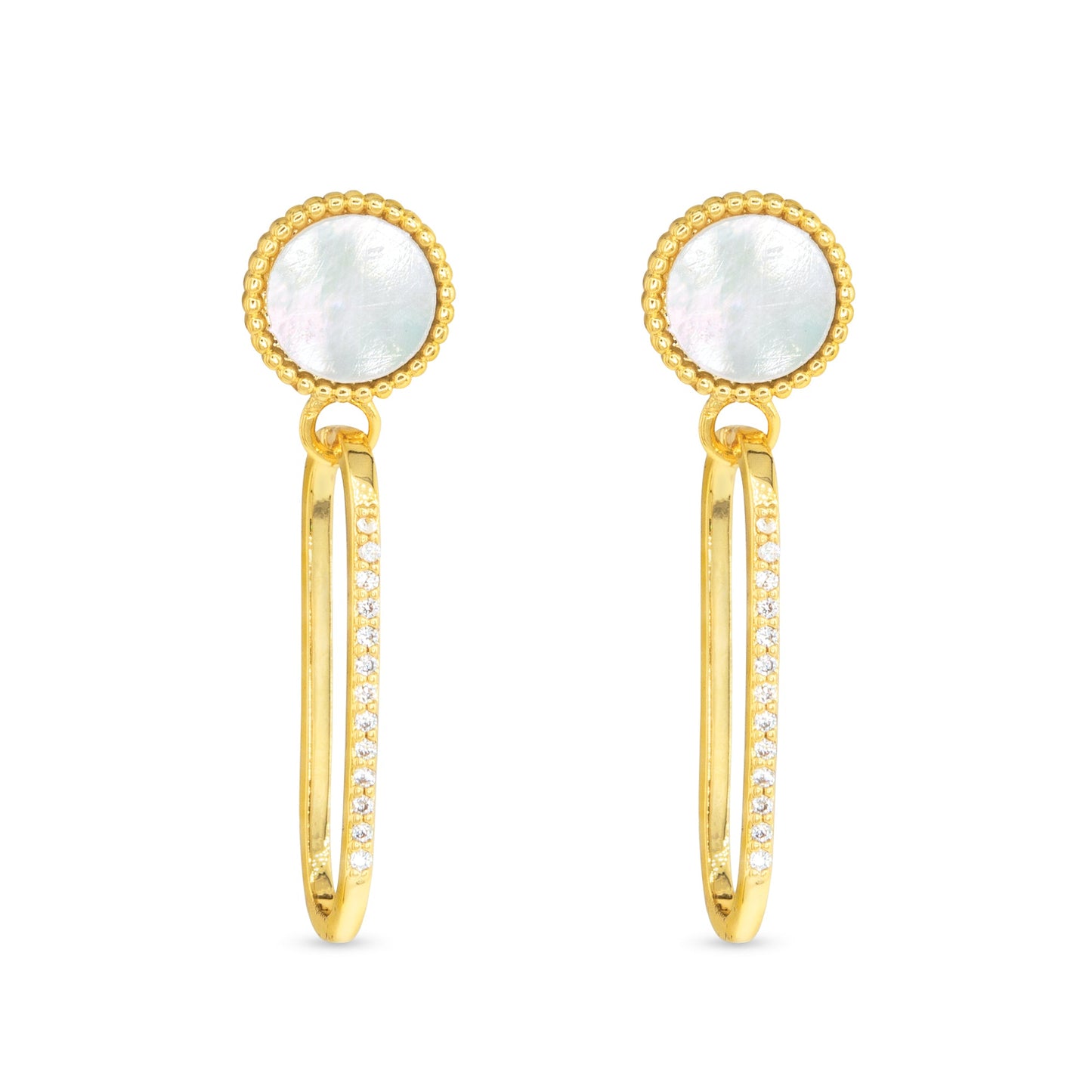 Earrings: Mother of Pearl Collection