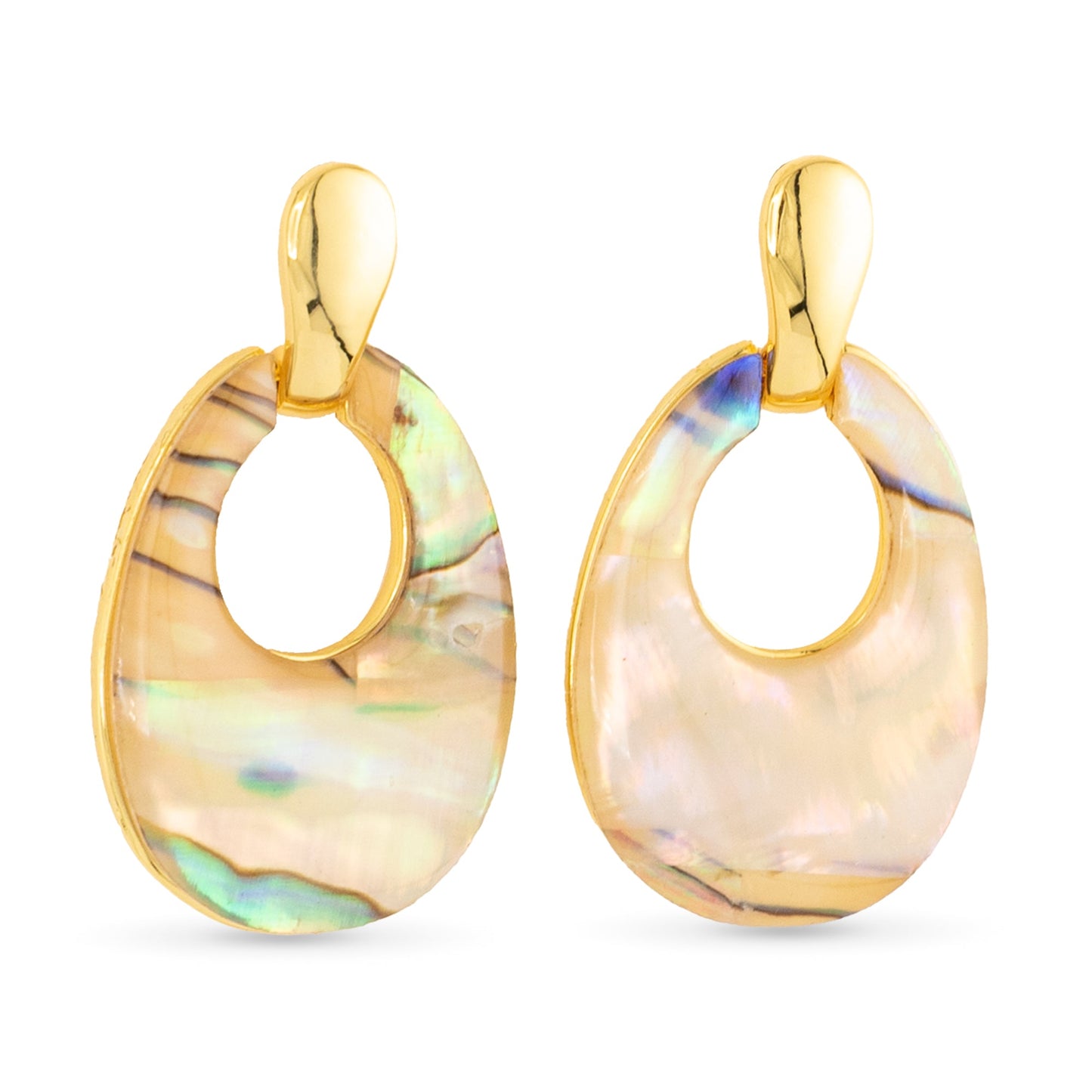 Earrings: Abalone Collection
