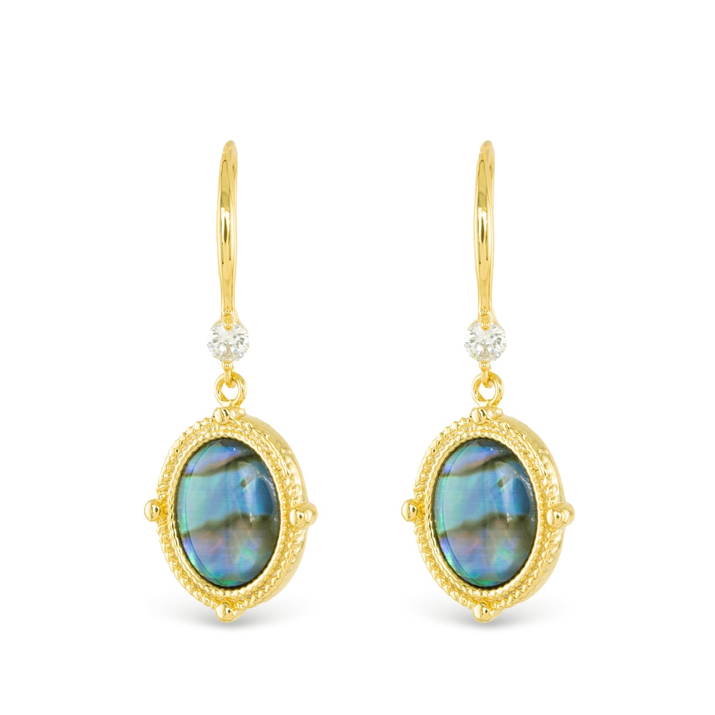 Earrings: Abalone Collection