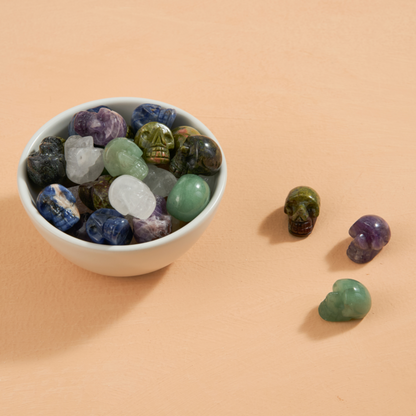 Carved Skull Crystals Assortment