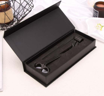Snuffer + Wick Trimmer Set | Matte Black