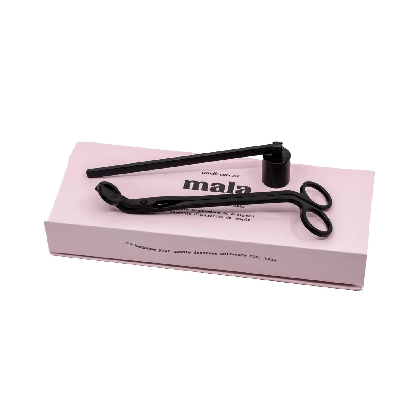 Snuffer + Wick Trimmer Set | Matte Black