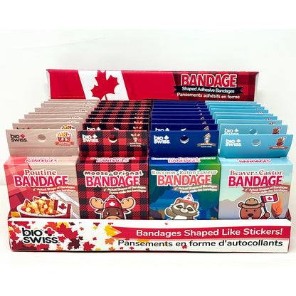 Canada Shaped Bandages