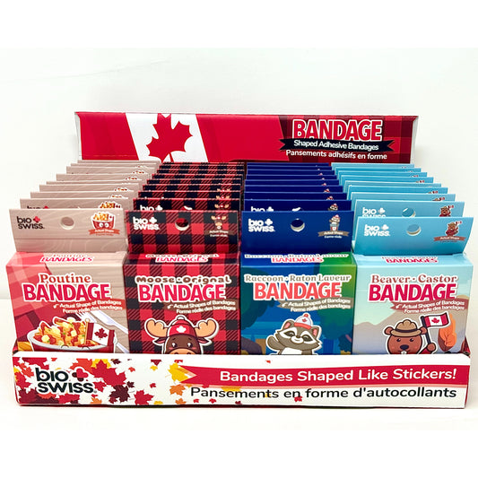 Canada Shaped Bandages