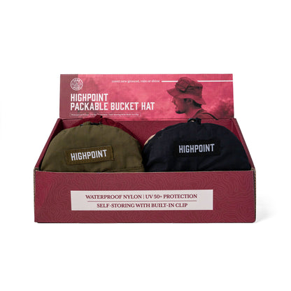 Highpoint Packable Bucket Hat