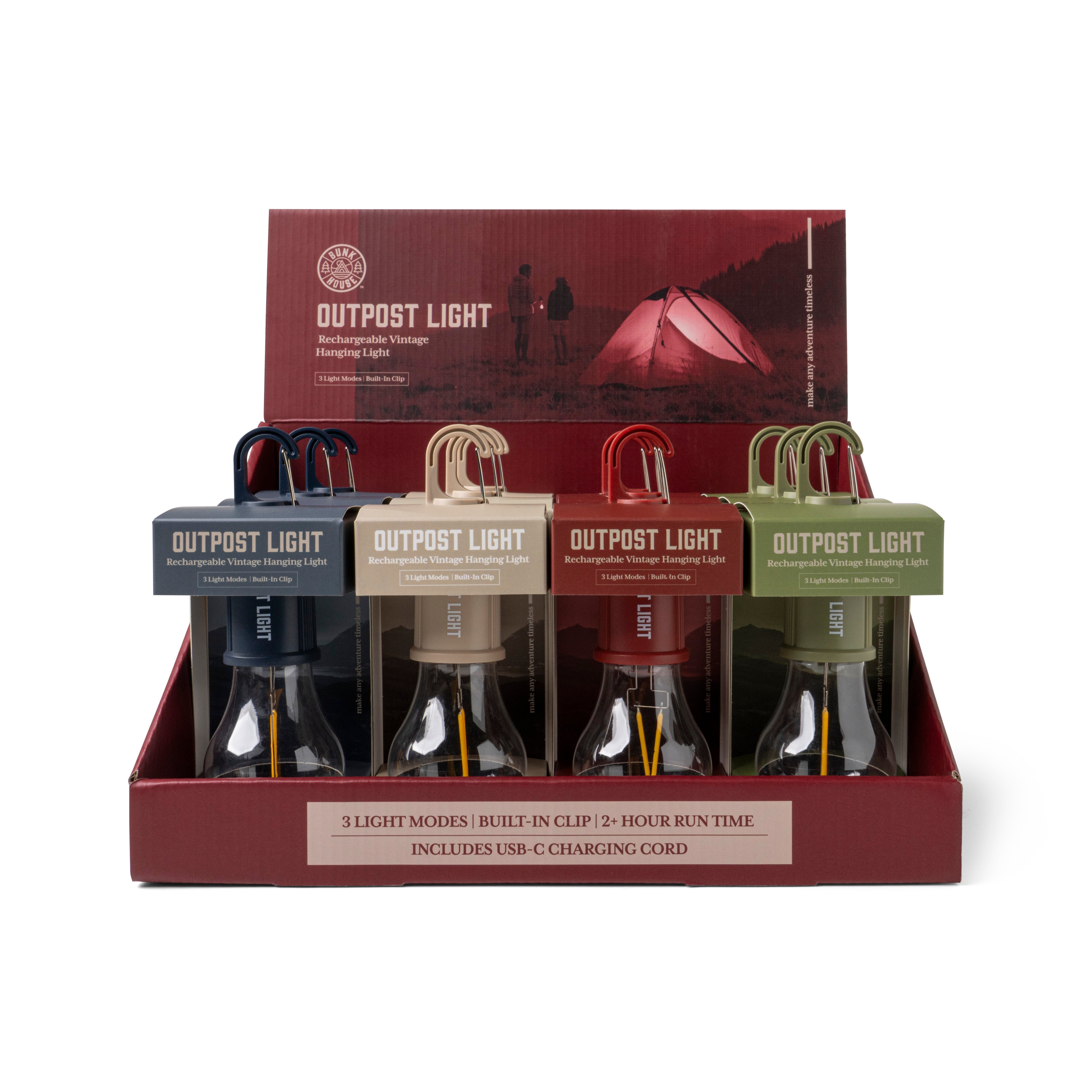 Outpost Light Rechargeable Vintage Hanging Light – Canadian Gift Concept