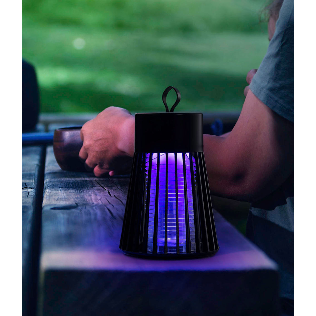 The Zap Trap Mosquito Zapper Lamp