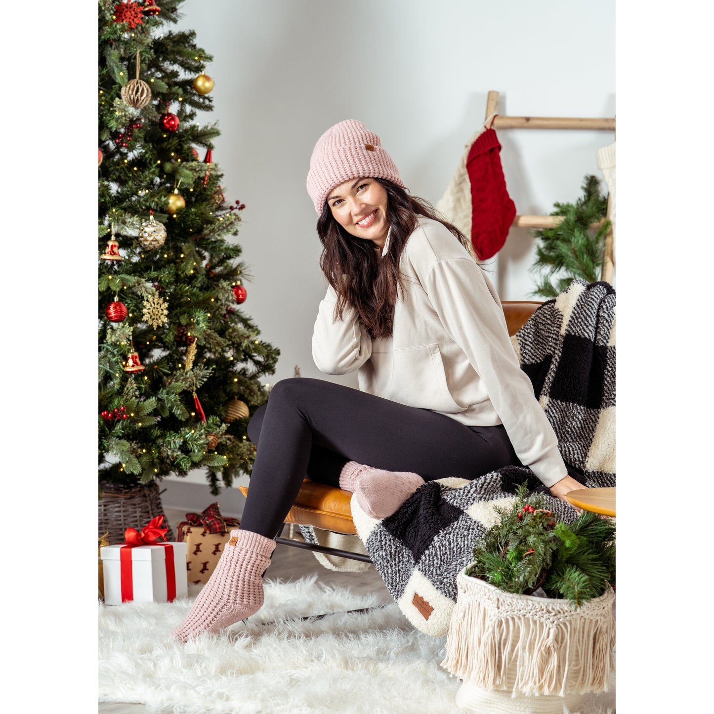 Juneau Waffle Knit Beanie
