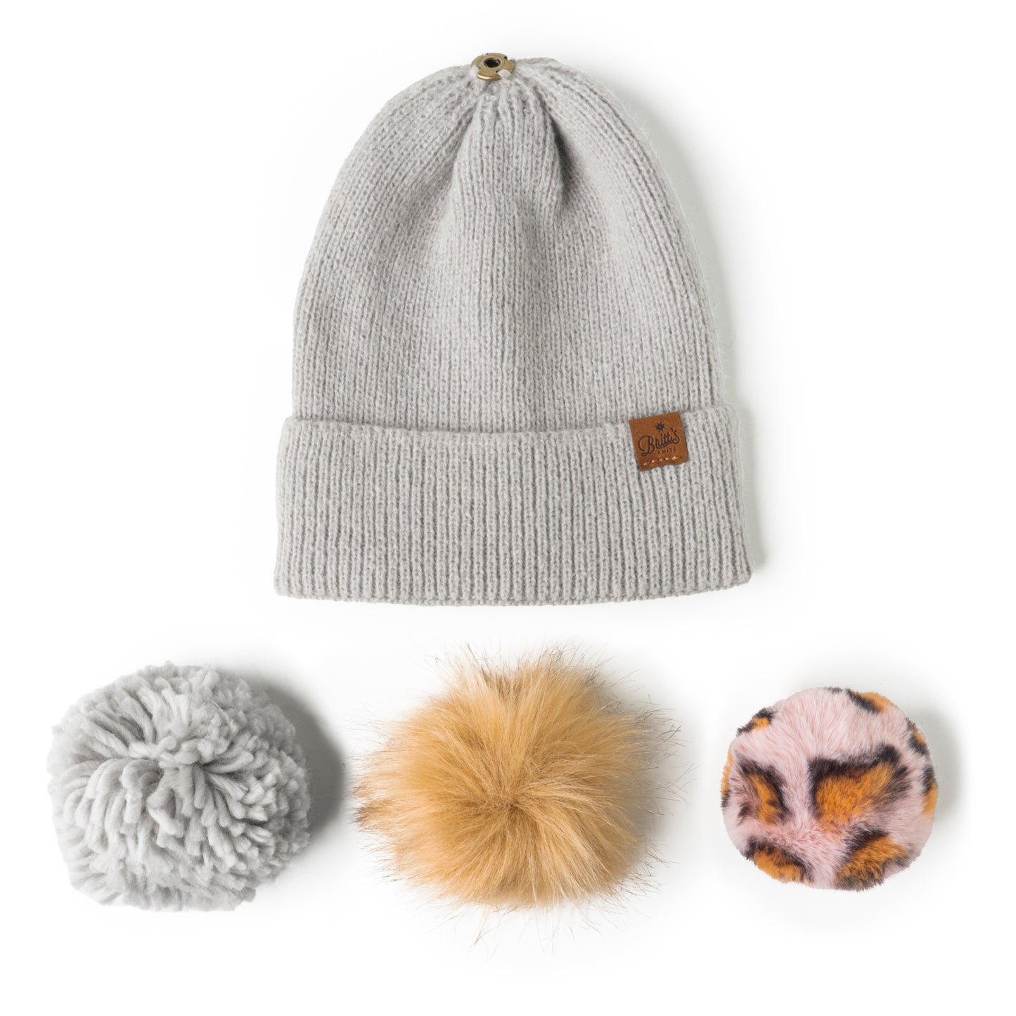 Snap To It Mix & Match Pom Hat