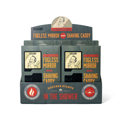 Fogless Shaving Mirror & Organizer