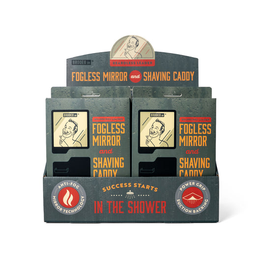 Fogless Shaving Mirror & Organizer