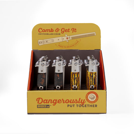 Comb & Get It Switchblade Comb