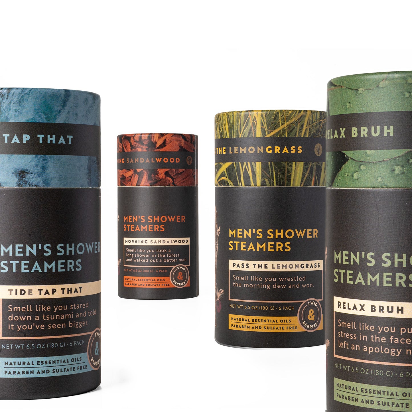 Twig & Berries Men's Shower Steamers