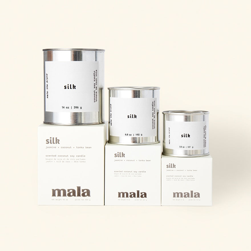 Candle | Silk (Tonka + Jasmine + Coconut)