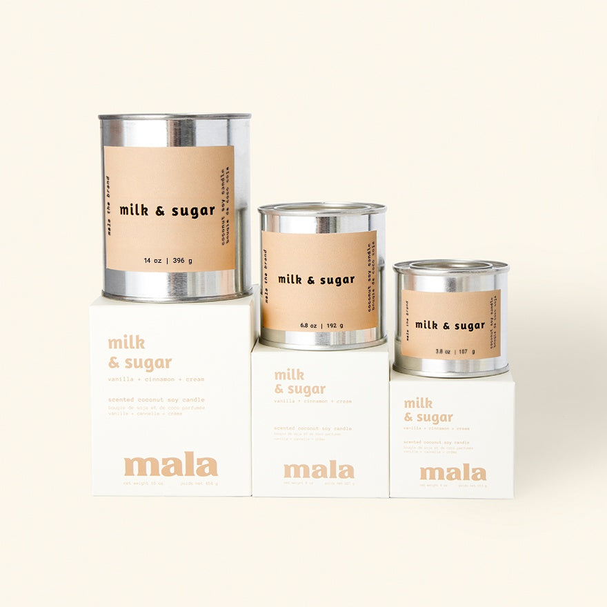 Candle | Milk & Sugar (Cream + Cinnamon + Vanilla)