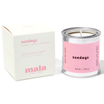 Candle | Sundays (Lavender + Apricot + Sandalwood)