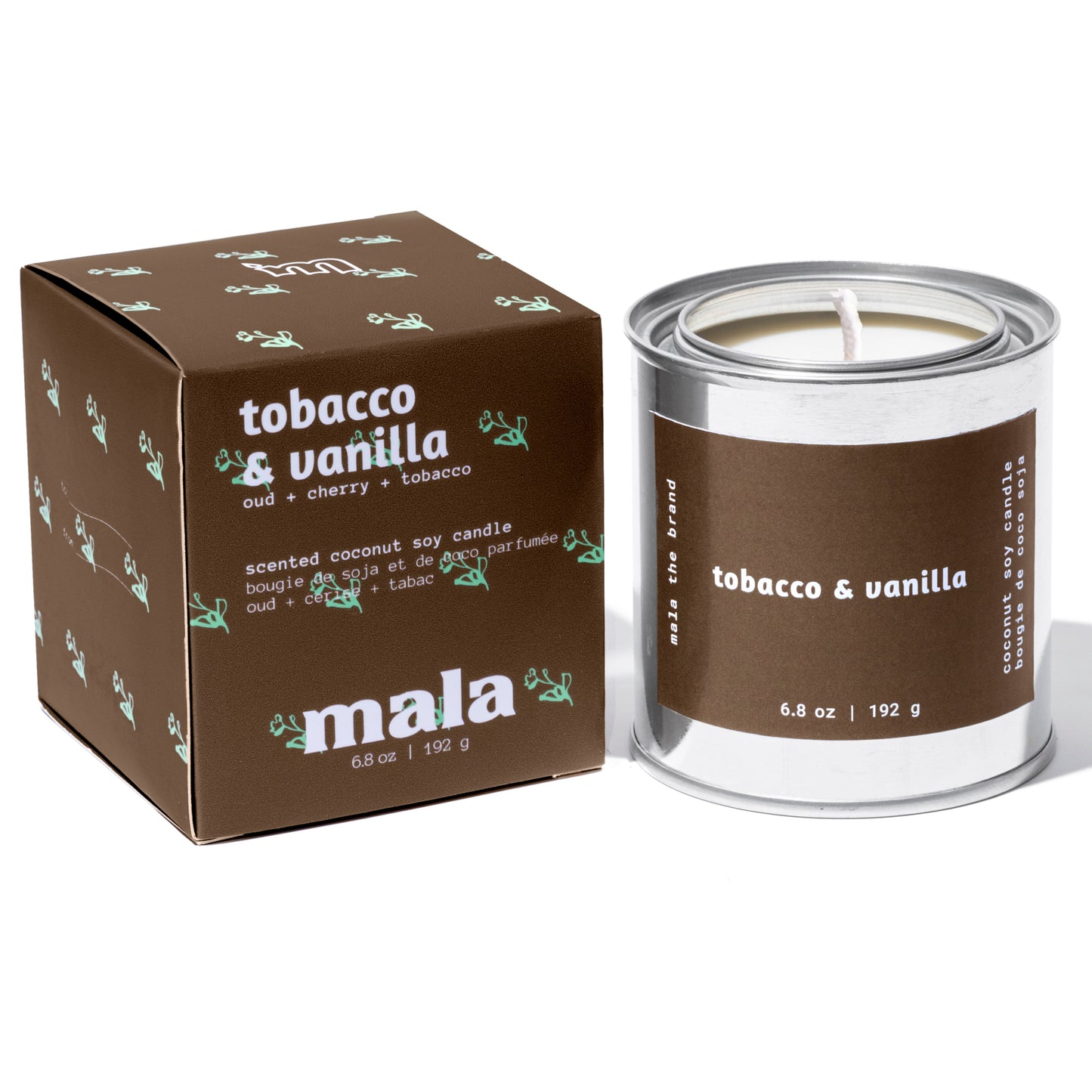 Candle | Tobacco & Vanilla (Oud + Cherry + Tobacco