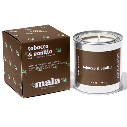 Candle | Tobacco & Vanilla (Oud + Cherry + Tobacco