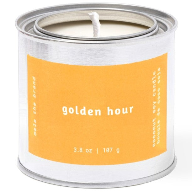 Candle | Golden Hour (Leather + Saffron + Pine)