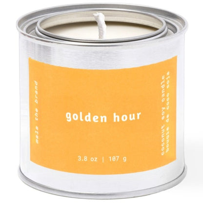 Candle | Golden Hour (Leather + Saffron + Pine)