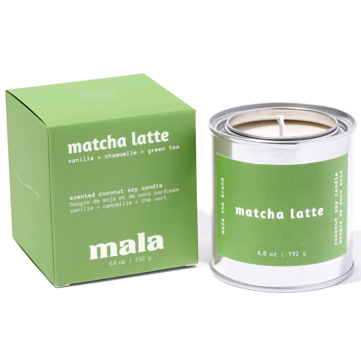 Candle | Matcha Latte (Vanilla + Chamomile + Green Tea)