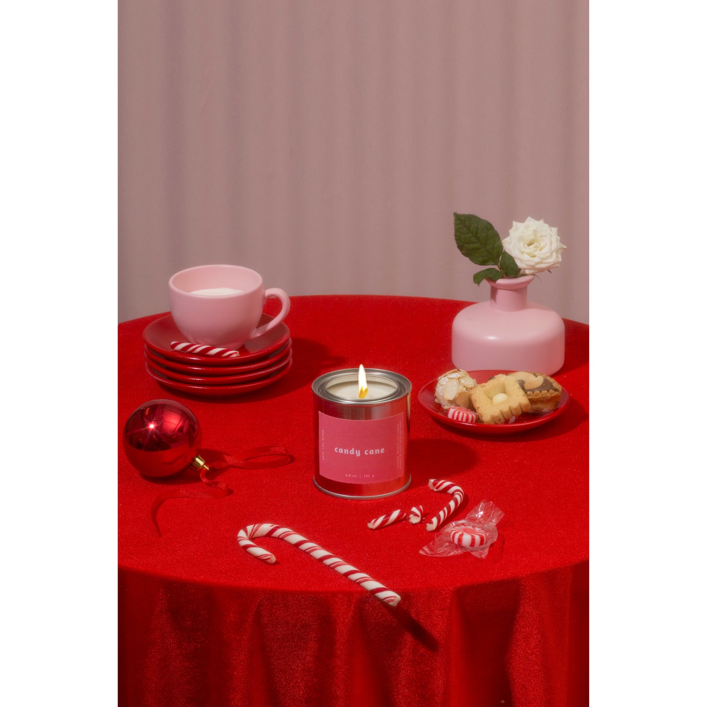 Candle | Candy Cane (Peppermint + Spearmint + Vanilla)