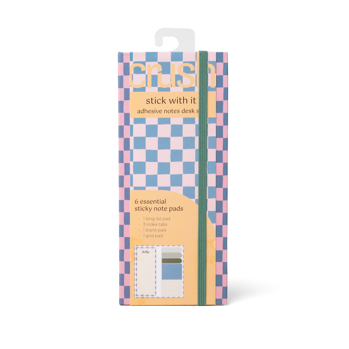 Stick With It Adhesive Notes Desk Set